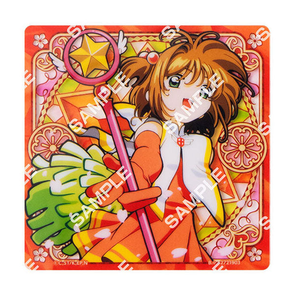 kameco-cardcaptor-sakura-acryl-untersetzer-f-sakura-9x9-cm image 1
