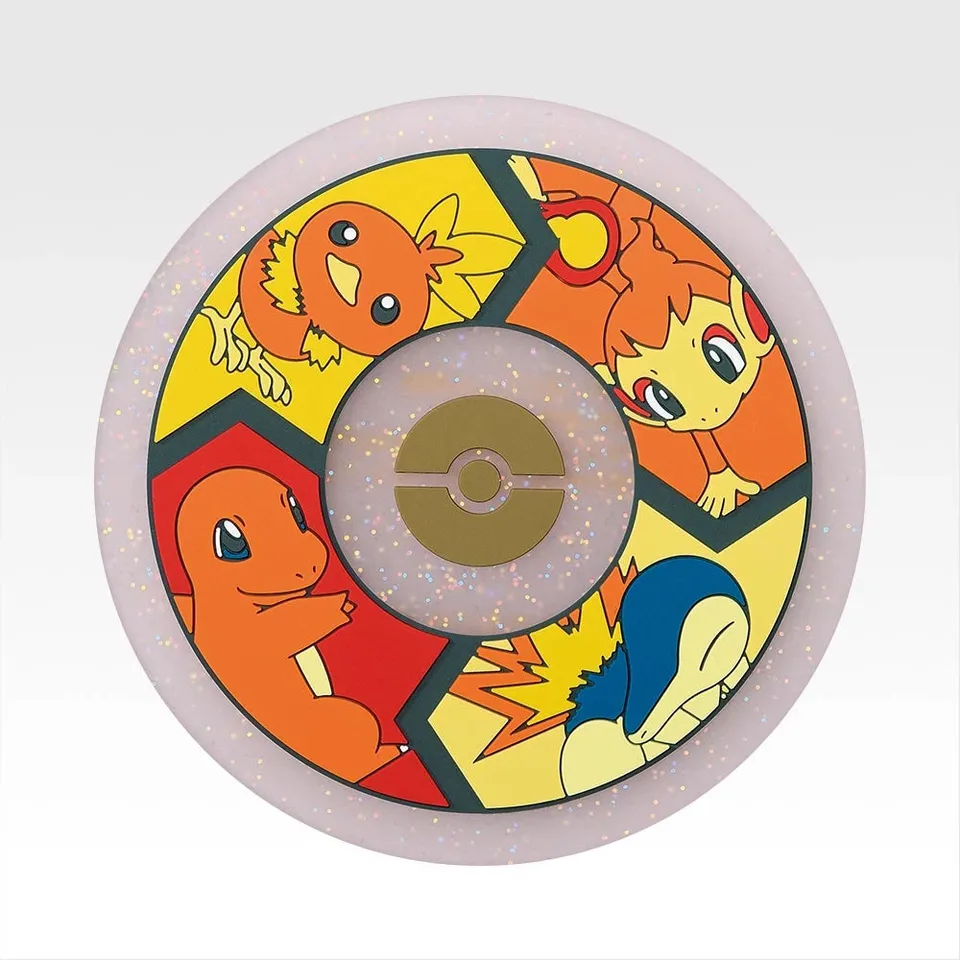 kameco-pokemon-feuerstarter-untersetzer-30th-anniversary-kuji-pvc image 1