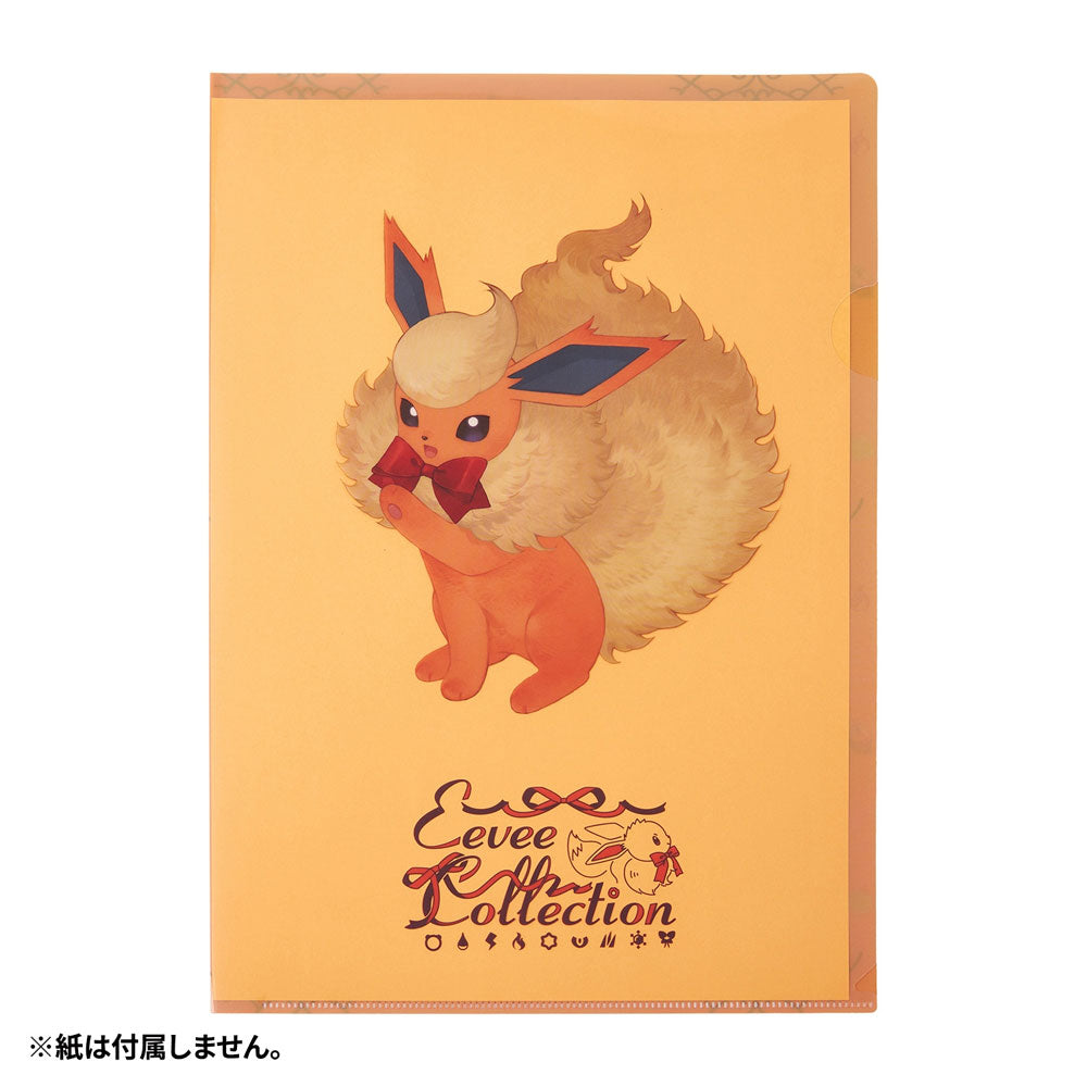 kameco-pokemon-flamara-clearfile-eevee-collection-din-a4 image 3