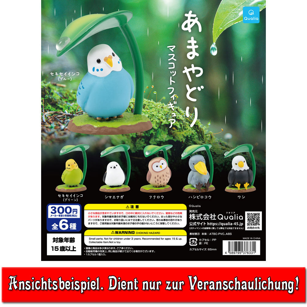 kameco-amayadori-mascot-figur-eagle-gashapon-6-cm image 2