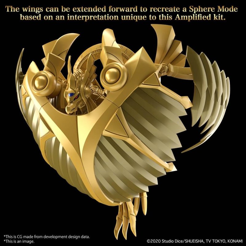 bandai-yu-gi-oh-figure-rise-amplified-ra-drachen-bausatz image 2