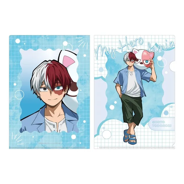 kameco-my-hero-academia-shoto-clearfile-animal-beach-ball-a4 image 1