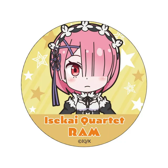 kameco-isekai-quartet-ram-button-wei-blech-5-4-cm image 1