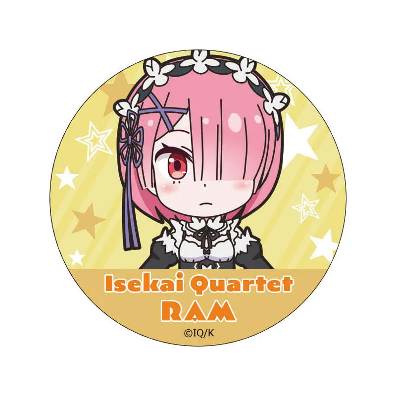 kameco-isekai-quartet-ram-button-wei-blech-5-4-cm image 1