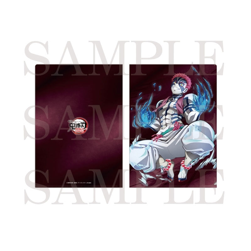 demon-slayer-akaza-clearfile-infinity-castle-metallic-din-a4 image 1
