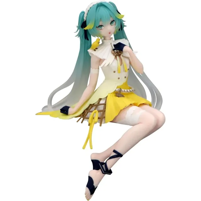furyu-vocaloid-hatsune-miku-noodle-stopper-canary-figur-sitzend image 1