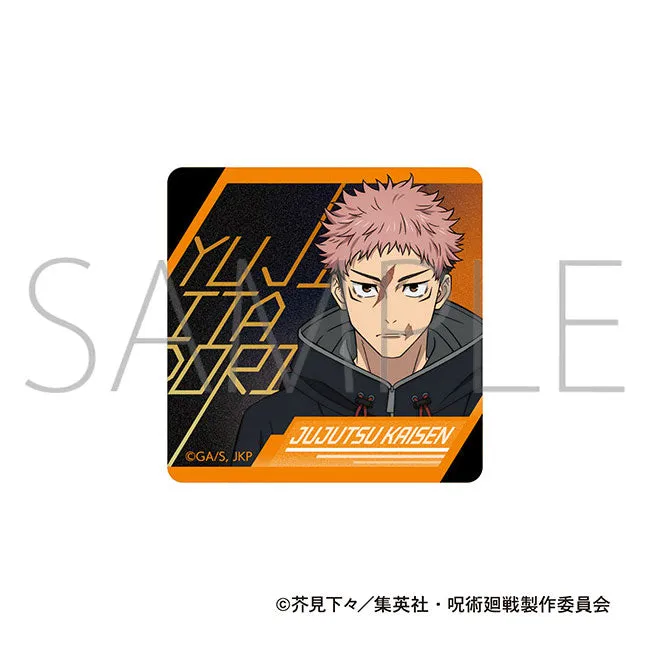kameco-jujutsu-kaisen-yuji-acrylmagnet-6x6-cm image 1