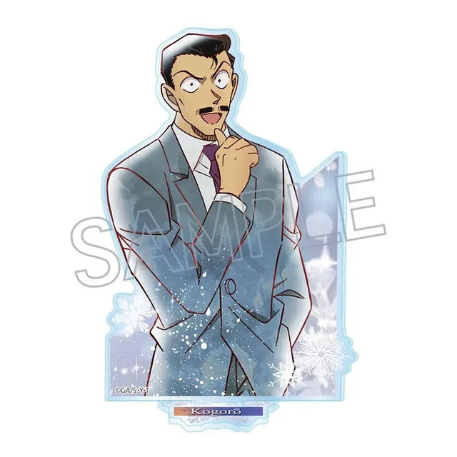kameco-detective-conan-kogoro-aufsteller-wet-color-10-cm image 1