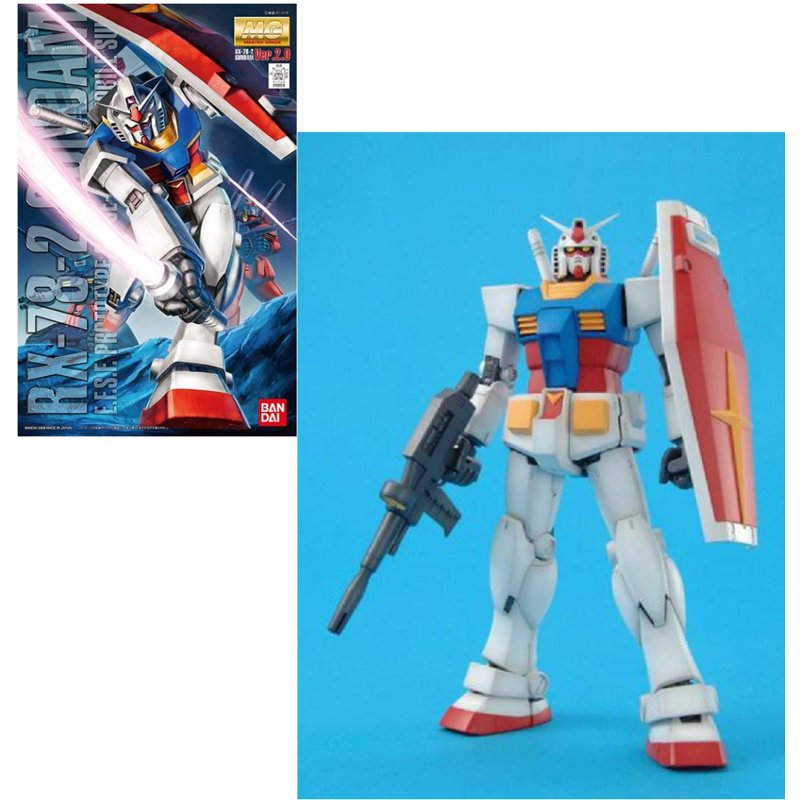 bandai-gundam-mg-rx-78-2-ver-2-0-modellbausatz-1-100-classic image 2