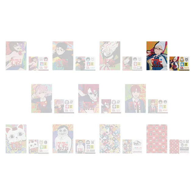 kameco-clearfile-dandadan-seiko-a4-set-mit-sticker image 1