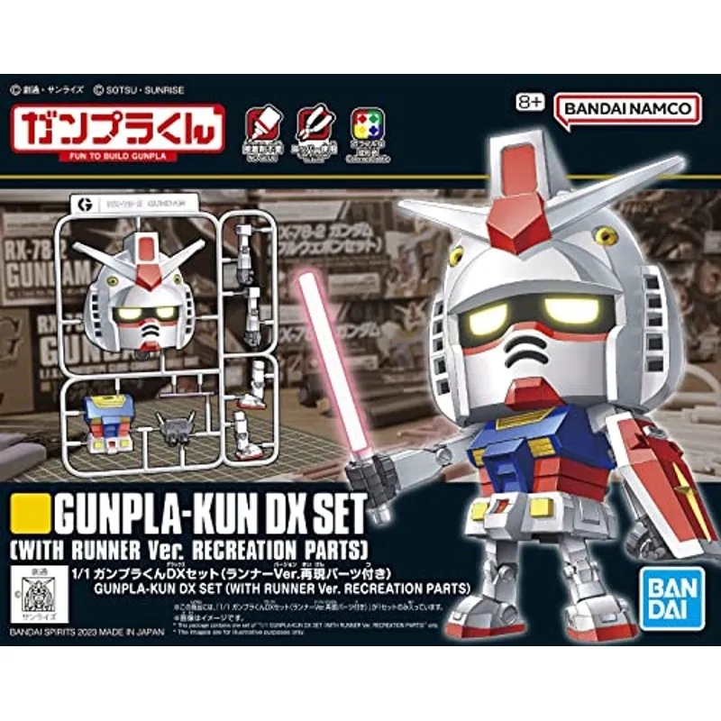 bandai-gundam-gunpla-kun-dx-set-modellbausatz-anf-nger image 2