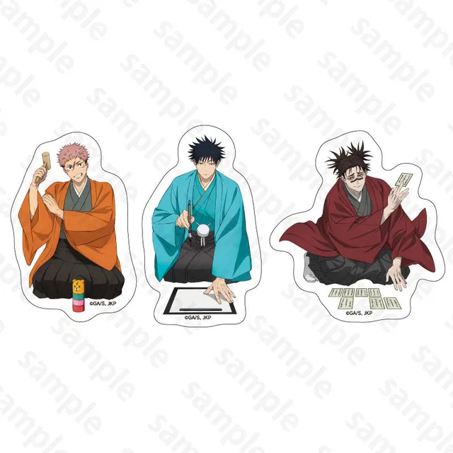 jujutsu-kaisen-kitte-new-year-fest-sticker-set-3-stk-5-5-cm image 1