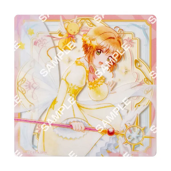 cardcaptor-sakura-acryl-untersetzer-j-9x9-cm-sakura image 1