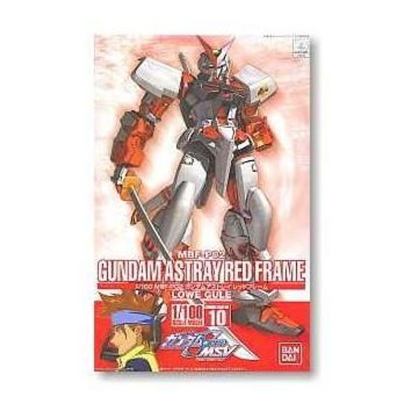 bandai-gundam-astray-red-frame-10-1-100-modellbausatz image 2