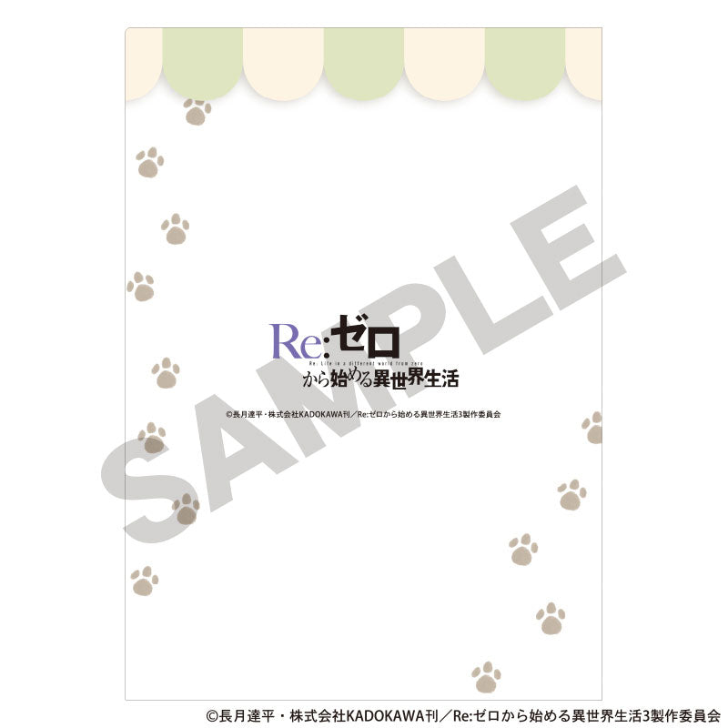 kameco-re-zero-cat-cafe-clearfile-din-a4-rem-emilia image 2