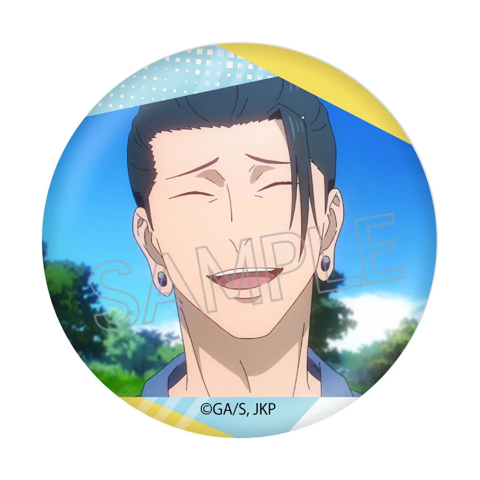 kameco-geto-button-jujutsu-kaisen-hundred-faces-ver-a image 1