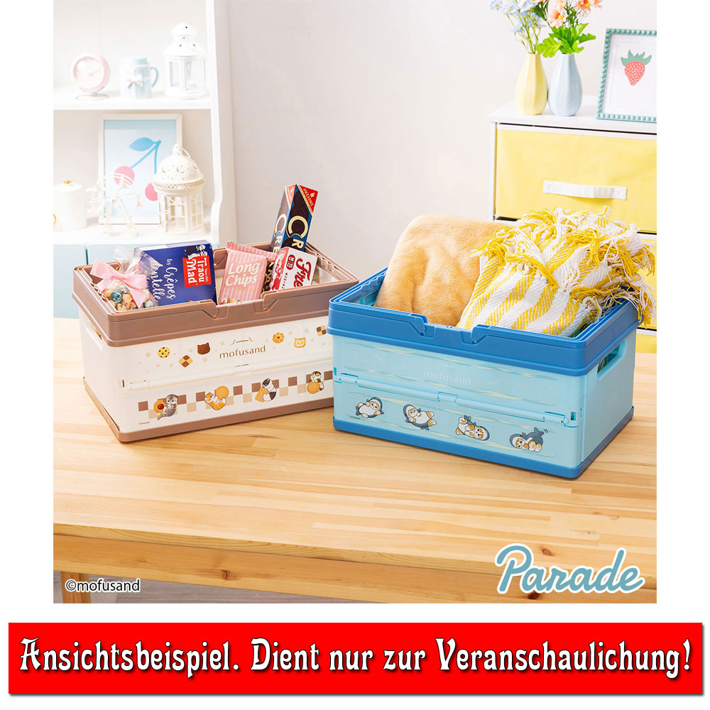 mofusand-faltbare-aufbewahrungsbox-klappbox-cookies-38-5cm image 3