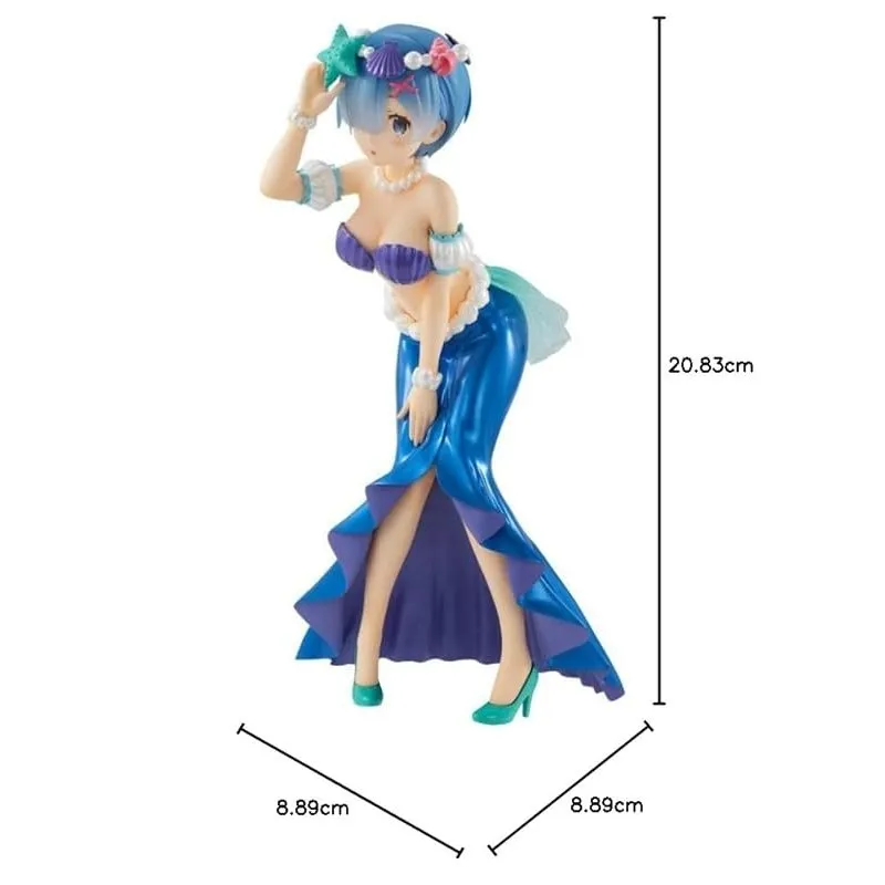 furyu-re-zero-rem-mermaid-fairy-tale-sss-figur-mermaid-ver image 2
