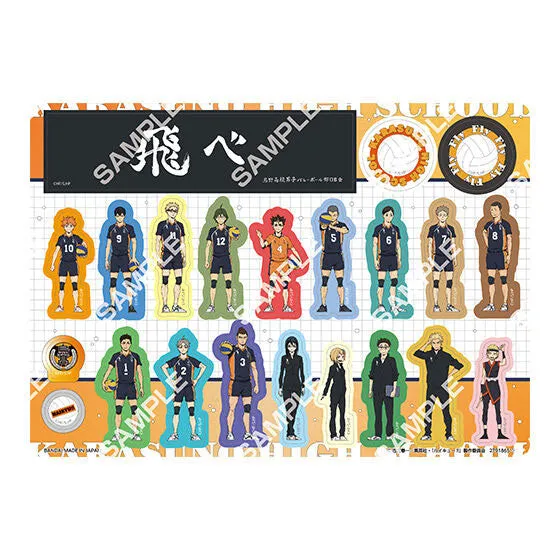 kameco-sammelkarten-haikyuu-movie-stickerbogen-g-flat-gashapon image 1
