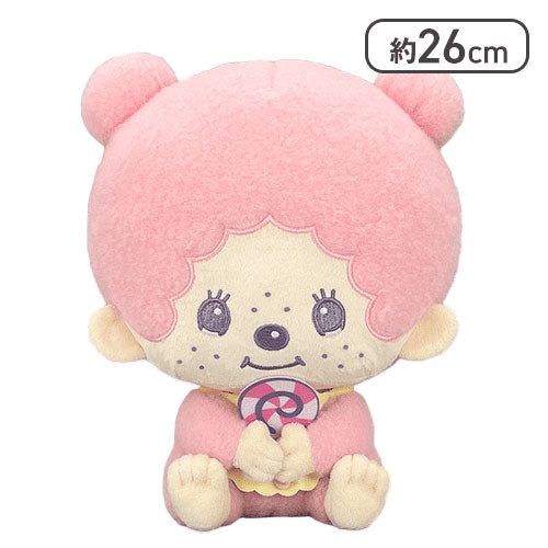 kameco-monchhichi-pl-schfigur-pink-26-cm-furyu image 1