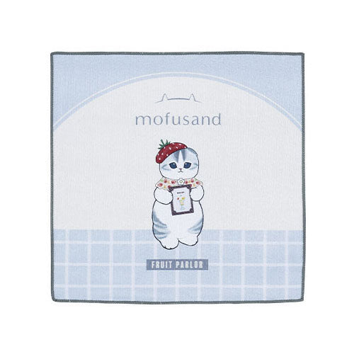 mofusand-fruit-parlor-strawberry-handtuch-30x30-cm-polyester image 1