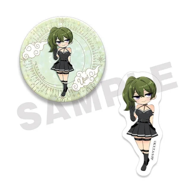 kameco-frieren-web-kuji-vol-2-h-prize-button-sticker-bel image 1