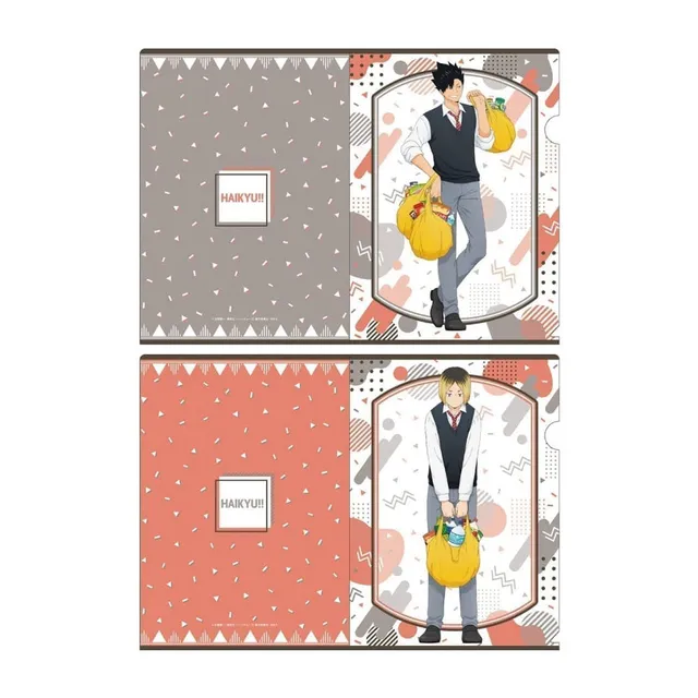 medicos-haikyuu-clearfile-set-kuroo-kenma-party-a4 image 1