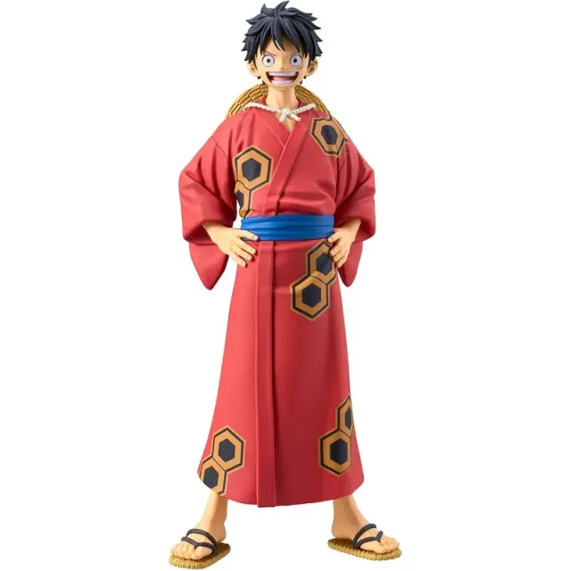 banpresto-one-piece-luffy-dxf-yukata-figur-wanokuni image 1