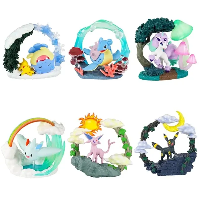 pok-mon-circular-diorama-collection-figur-set-6-st-ck image 1