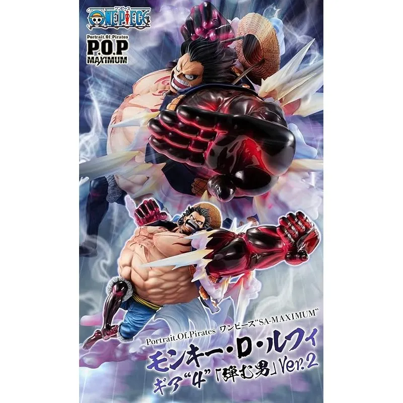one-piece-ruffy-gear-4-boundman-wano-p-o-p-figur image 1