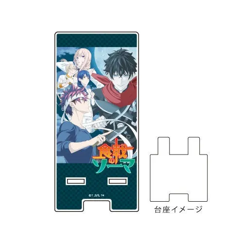 kameco-food-wars-smartphone-aufsteller-15x7-cm-kunststoff image 1