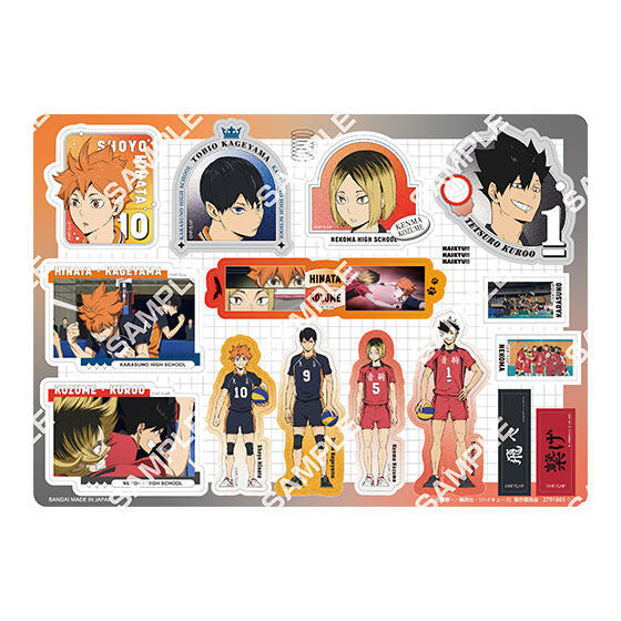 kameco-haikyuu-the-movie-stickerbogen-c-flat-gashapon image 1