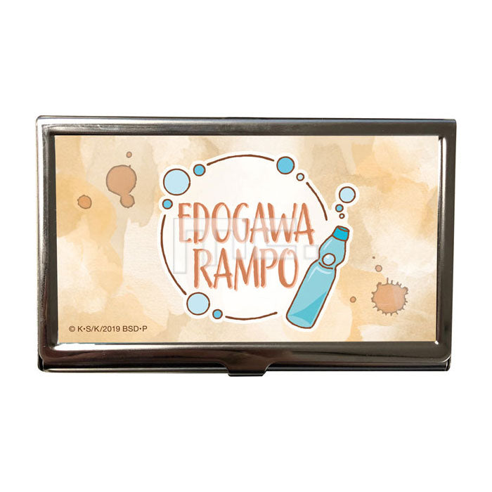 kameco-ordner-bungo-stray-dogs-business-card-case-rampo-metall image 1