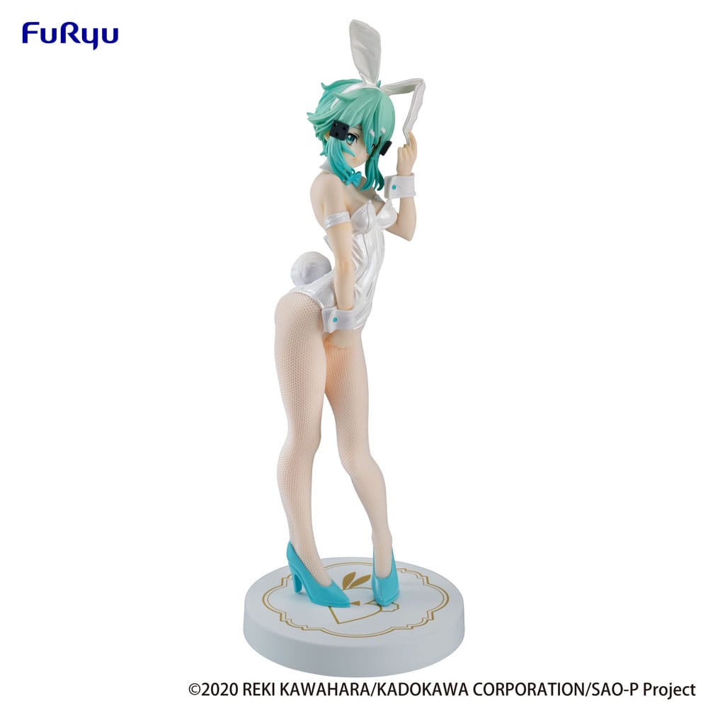 furyu-bicute-bunnies-sinon-white-pearl-ver-pvc-figur-28-cm image 4