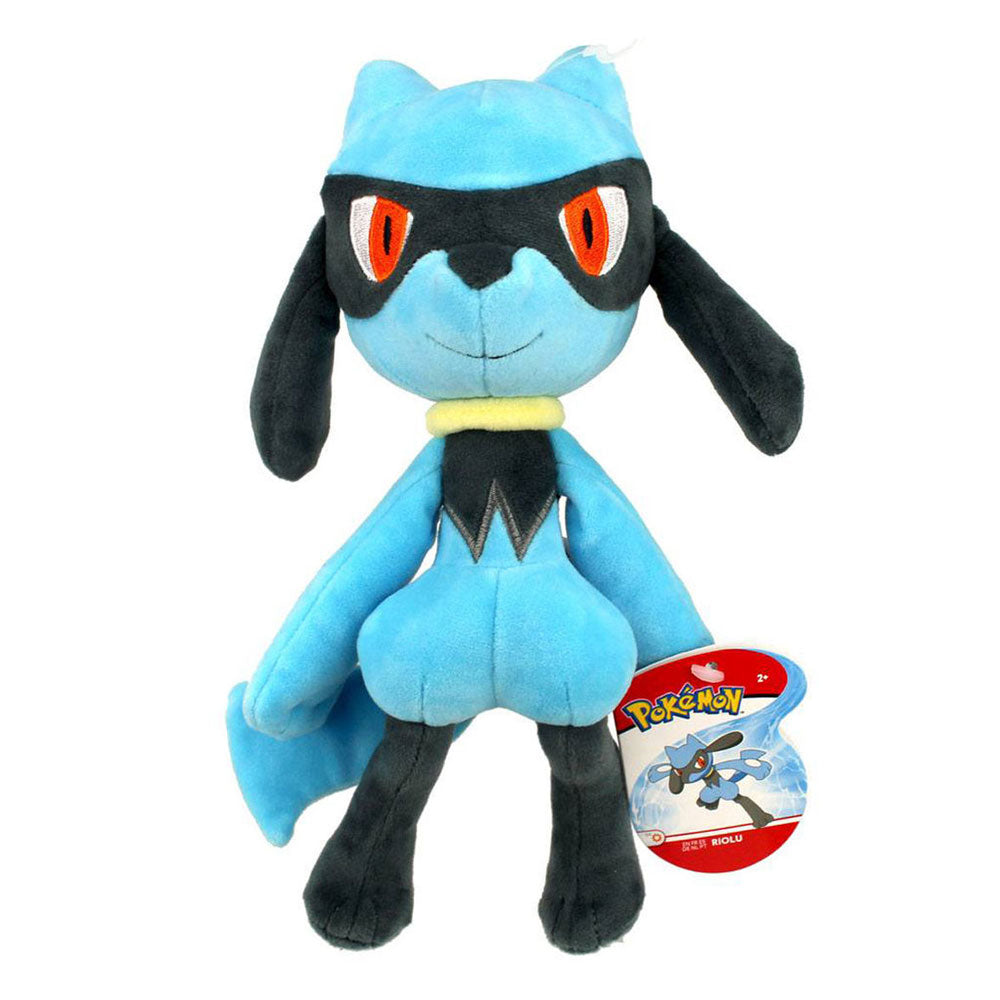 kameco-pokemon-riolu-pl-schfigur-blau-25-cm-polyester image 1