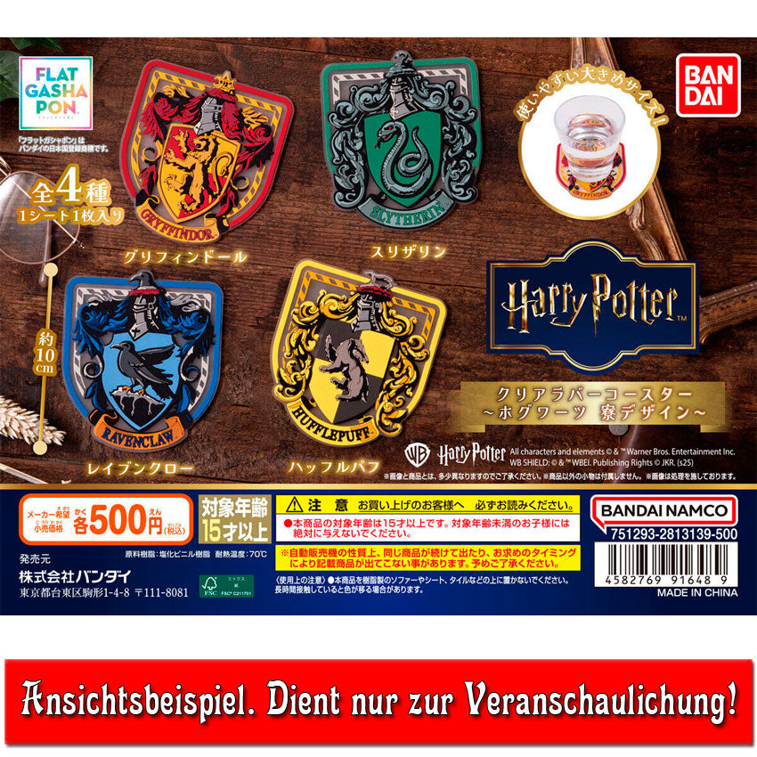 kameco-untersetzer-harry-potter-gryffindor-flat-gashapon-coaster-pvc-10cm image 3