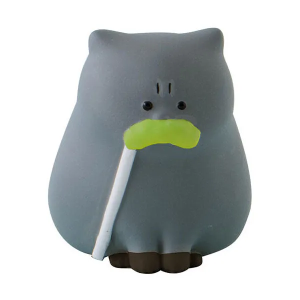 kameco-figur-angry-cats-vol-4-grau-gashapon-figur-pvc image 1
