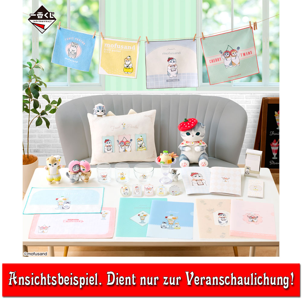 mofusand-cherry-twins-handtuch-fruit-parlor-30-cm image 3