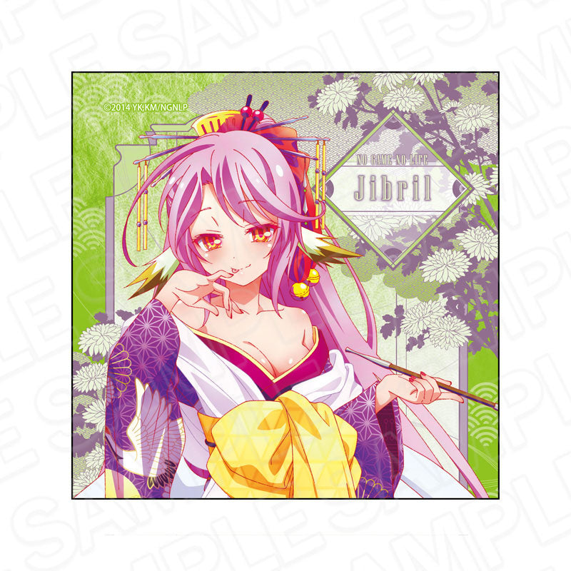 no-game-no-life-jibril-tuch-kimono-cyber-20x20cm image 1
