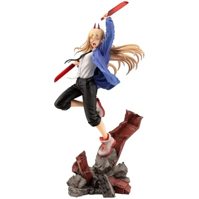 kotobukiya-chainsaw-man-power-artfx-j-sammelfigur image 1