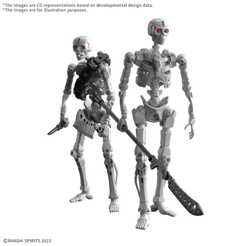 bandai-30mf-dlroskeleton-m01-modellbausatz-figur image 1