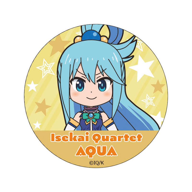 kameco-isekai-quartet-aqua-button-5-4cm-wei-blech image 1