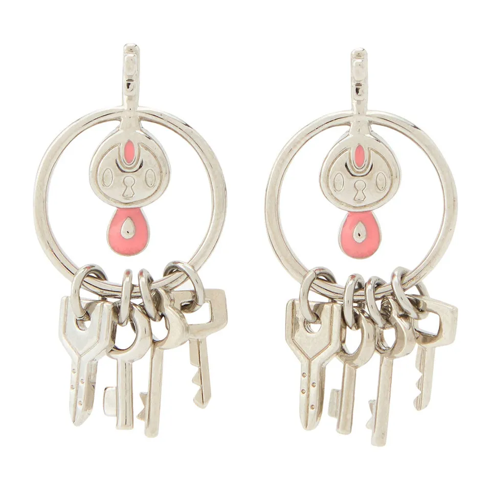 kameco-dekoration-pokemon-clavion-ohrstecker-modeschmuck-silber image 1