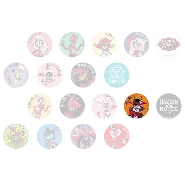 kameco-hazbin-hotel-husk-button-black-balloon-5-6-cm image 1