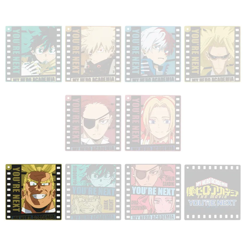 kameco-my-hero-academia-untersetzer-dark-might-8x8-cm-gummi image 1
