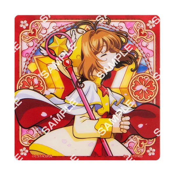 cardcaptor-sakura-acryl-untersetzer-g-flat-gashapon-9x9-cm image 1
