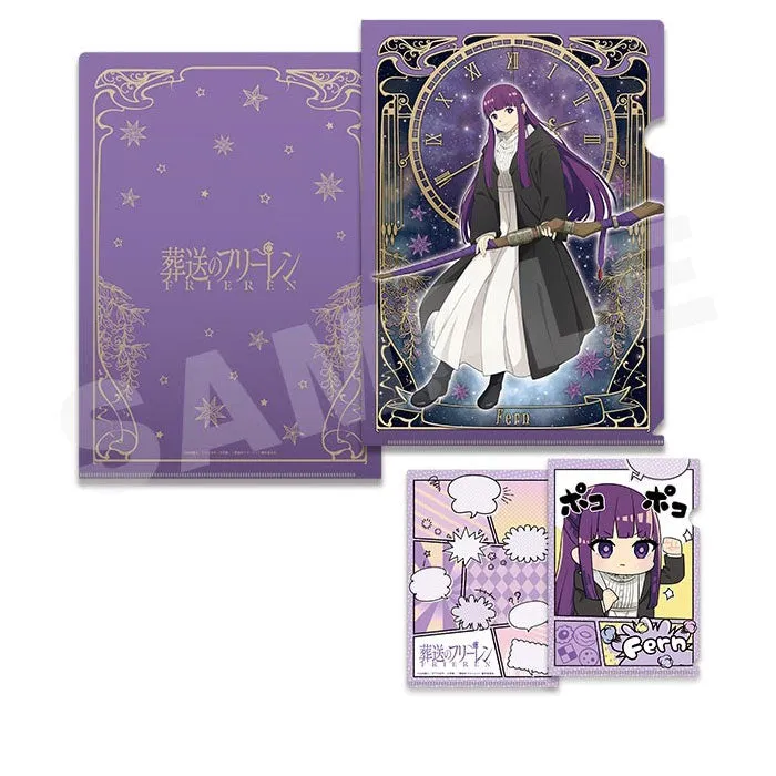frieren-fern-web-kuji-vol-2-g-prize-clearfile-set-a4 image 1