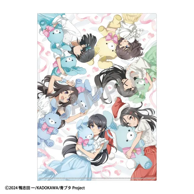 kameco-rascal-santa-claus-clearfile-mai-sakurajima-din-a4 image 1