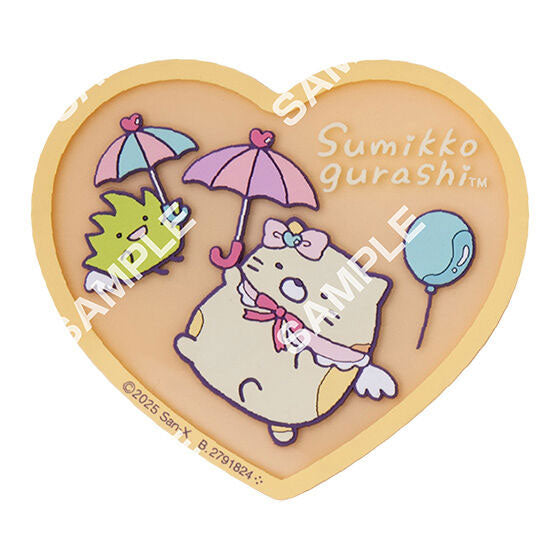 sumikkogurashi-neko-zasso-untersetzer-coaster-10-cm image 1