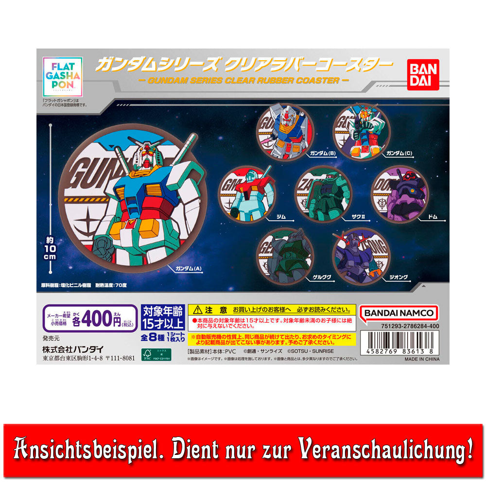 kameco-untersetzer-gundam-rx-78-2-flat-gashapon-pvc image 2